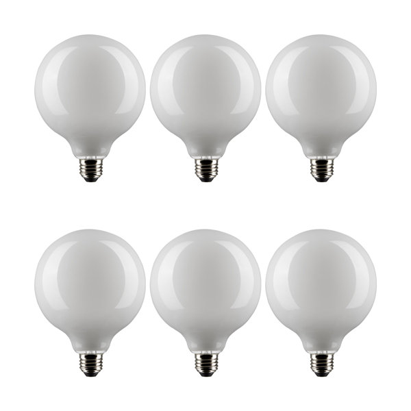 Satco Watt Equivalent G E Medium Standard Dimmable Led Bulb